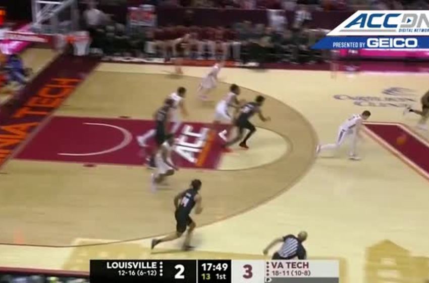 ACC Virginia Tech Basketball | Louisville vs. Virginia Tech ...